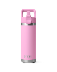 The Yeti Rambler 18oz Straw Bottle in Pink
