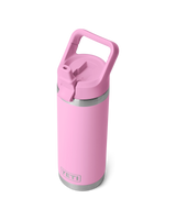 The Yeti Rambler 18oz Straw Bottle in Pink