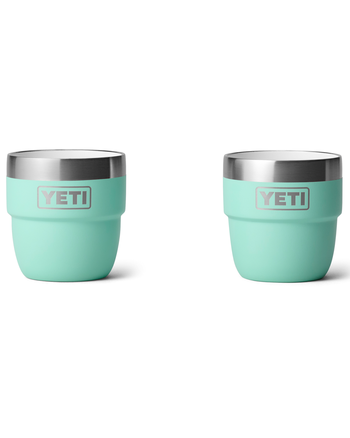The Yeti Espresso 4oz Stackable Cup (2 Pack) in Seafoam