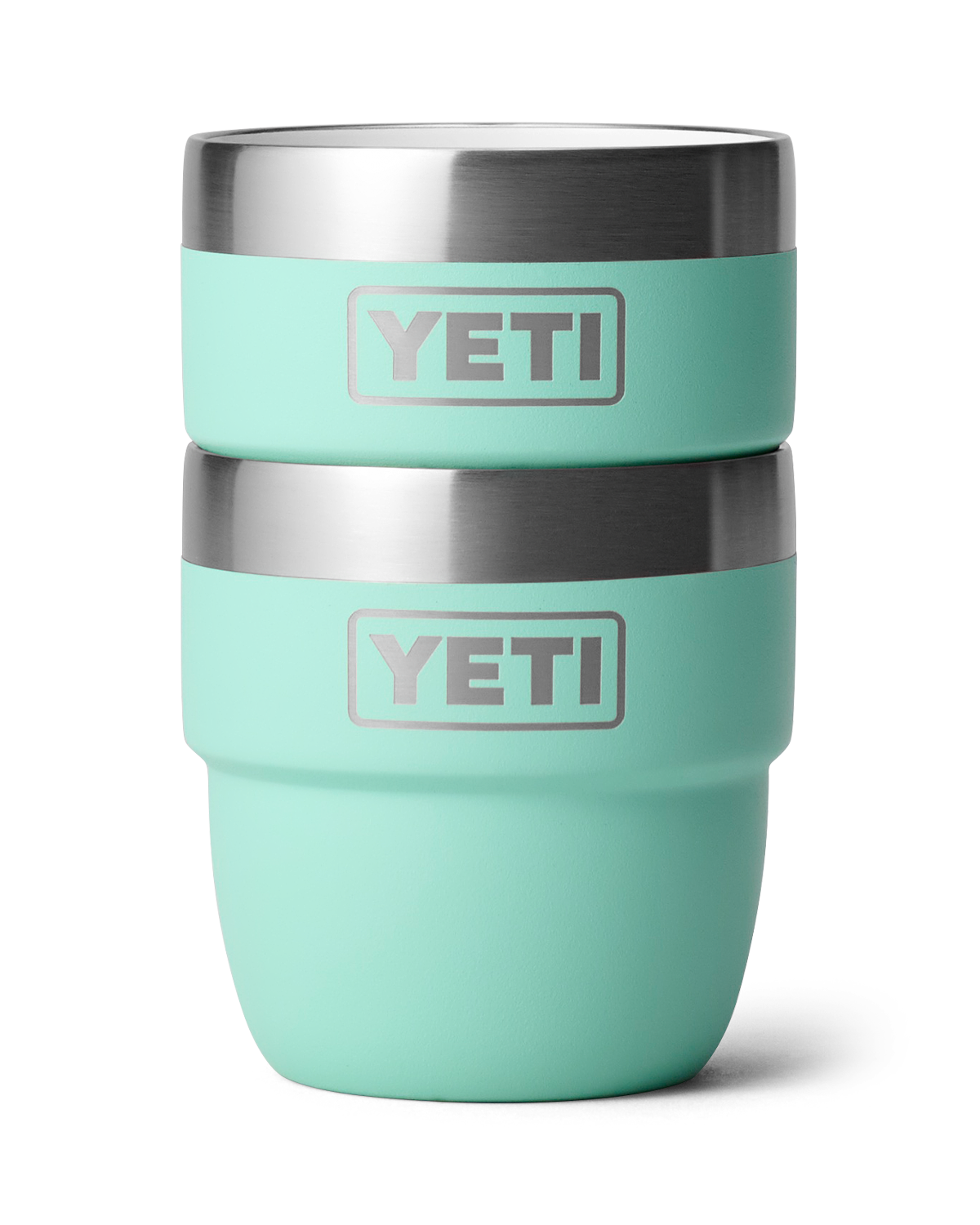 The Yeti Espresso 4oz Stackable Cup (2 Pack) in Seafoam