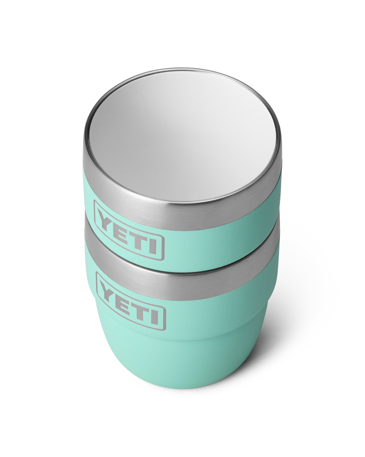 The Yeti Espresso 4oz Stackable Cup (2 Pack) in Seafoam
