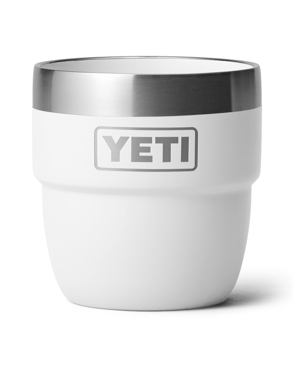 The Yeti Espresso 4oz Stackable Cup (2 Pack) in White