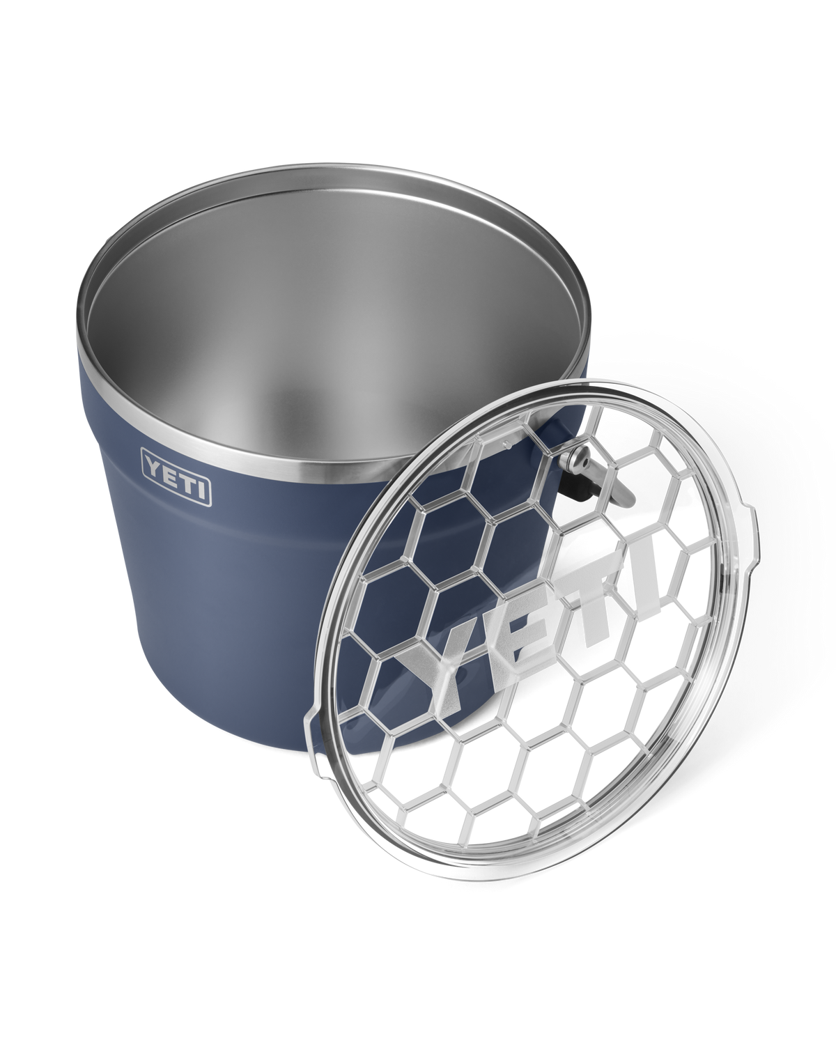 The Yeti Rambler 7.6L Beverage Bucket in Navy
