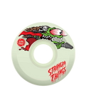 Stranger Things Meek Slasher Eddie 60mm Skateboard Wheels in White