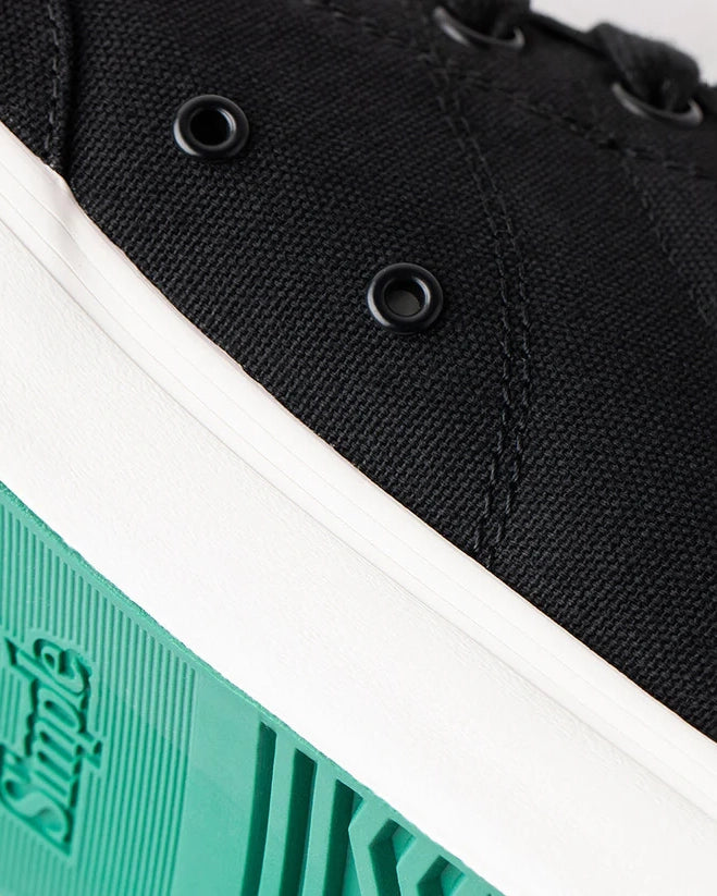 The Simple S1 Low Canvas Shoes in Black | Anns Cottage – Ann's Cottage