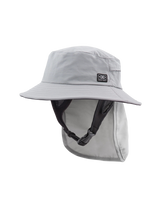 Indo Stiff Peak Surf Bucket Hat in Grey