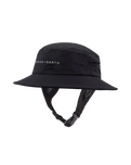 Bingin Soft Peak Surf Bucket Hat in Black