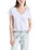 The American Vintage Womens Sonoma T-Shirt in Blanc