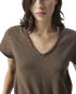 The American Vintage Womens Sonoma T-Shirt in Vintage Chestnut