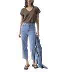 The American Vintage Womens Sonoma T-Shirt in Vintage Chestnut