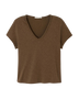 The American Vintage Womens Sonoma T-Shirt in Vintage Chestnut