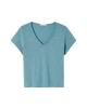The American Vintage Womens Sonoma T-Shirt in Peacock Vintage