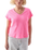 The American Vintage Womens Sonoma T-Shirt in Pink Acid Fluo