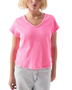 The American Vintage Womens Sonoma T-Shirt in Pink Acid Fluo