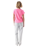 The American Vintage Womens Sonoma T-Shirt in Pink Acid Fluo