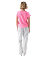 The American Vintage Womens Sonoma T-Shirt in Pink Acid Fluo