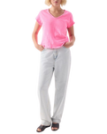 The American Vintage Womens Sonoma T-Shirt in Pink Acid Fluo
