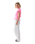 The American Vintage Womens Sonoma T-Shirt in Pink Acid Fluo