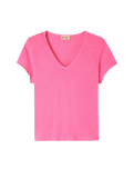 The American Vintage Womens Sonoma T-Shirt in Pink Acid Fluo