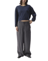 The American Vintage Womens Sonoma Sweatshirt in Navy Blue Vintage