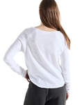 Sonoma Long Sleeve T‑Shirt in Blanc