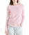 The American Vintage Womens Sonoma Long Sleeve T-Shirt in Vintage Marshmallow