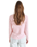 The American Vintage Womens Sonoma Long Sleeve T-Shirt in Vintage Marshmallow