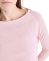 The American Vintage Womens Sonoma Long Sleeve T-Shirt in Vintage Marshmallow