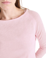 The American Vintage Womens Sonoma Long Sleeve T-Shirt in Vintage Marshmallow