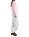 The American Vintage Womens Sonoma Long Sleeve T-Shirt in Vintage Marshmallow