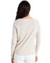 The American Vintage Womens Sonoma Long Sleeve T-Shirt in Vintage Mastic