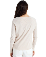 The American Vintage Womens Sonoma Long Sleeve T-Shirt in Vintage Mastic