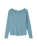 The American Vintage Womens Sonoma Long Sleeve T-Shirt in Peacock Vintage