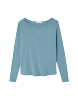 The American Vintage Womens Sonoma Long Sleeve T-Shirt in Peacock Vintage