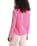 The American Vintage Womens Sonoma Long Sleeve T-Shirt in Pink Acid Fluo