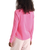 The American Vintage Womens Sonoma Long Sleeve T-Shirt in Pink Acid Fluo