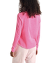 The American Vintage Womens Sonoma Long Sleeve T-Shirt in Pink Acid Fluo