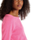 The American Vintage Womens Sonoma Long Sleeve T-Shirt in Pink Acid Fluo