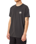 Level T-Shirt in Black Wash