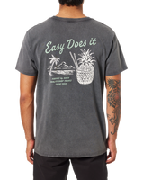 Pina T-Shirt in Black Sand Wash