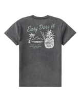 Pina T-Shirt in Black Sand Wash