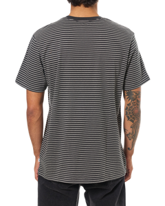 Finley Pocket T-Shirt in Black Wash & Vapor