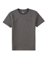 The Katin Mens Finley Pocket T-Shirt in Black Wash & Vapor