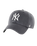 The 47 Brand Mens NY Yankees Clean Up Cap in Charcoal