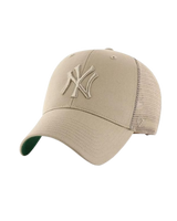 The 47 Brand Mens NY Yankees Branson Trucker Cap in Khaki