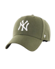 The 47 Brand Mens NY Yankees MVP Snapback Cap in Sandlewood