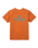 The Passenger Mens Passenger T-Shirt in Sunset Orange