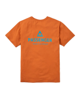 The Passenger Mens Passenger T-Shirt in Sunset Orange