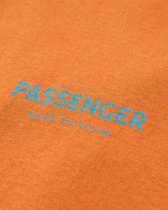 The Passenger Mens Passenger T-Shirt in Sunset Orange
