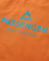 The Passenger Mens Passenger T-Shirt in Sunset Orange
